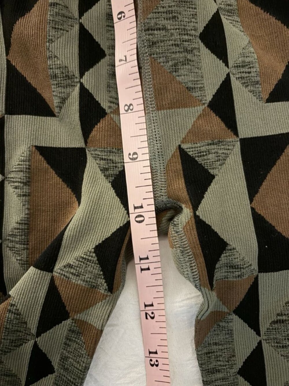 FP Movement Women’s Green Base Layer Geometric Print Leggings Size XS/S - Picture 6 of 6